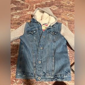 Jean winter jacket for girls